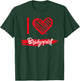 I Love Bridgeport I Heart Bridgeport T-Shirt - T-Shirt | Forest