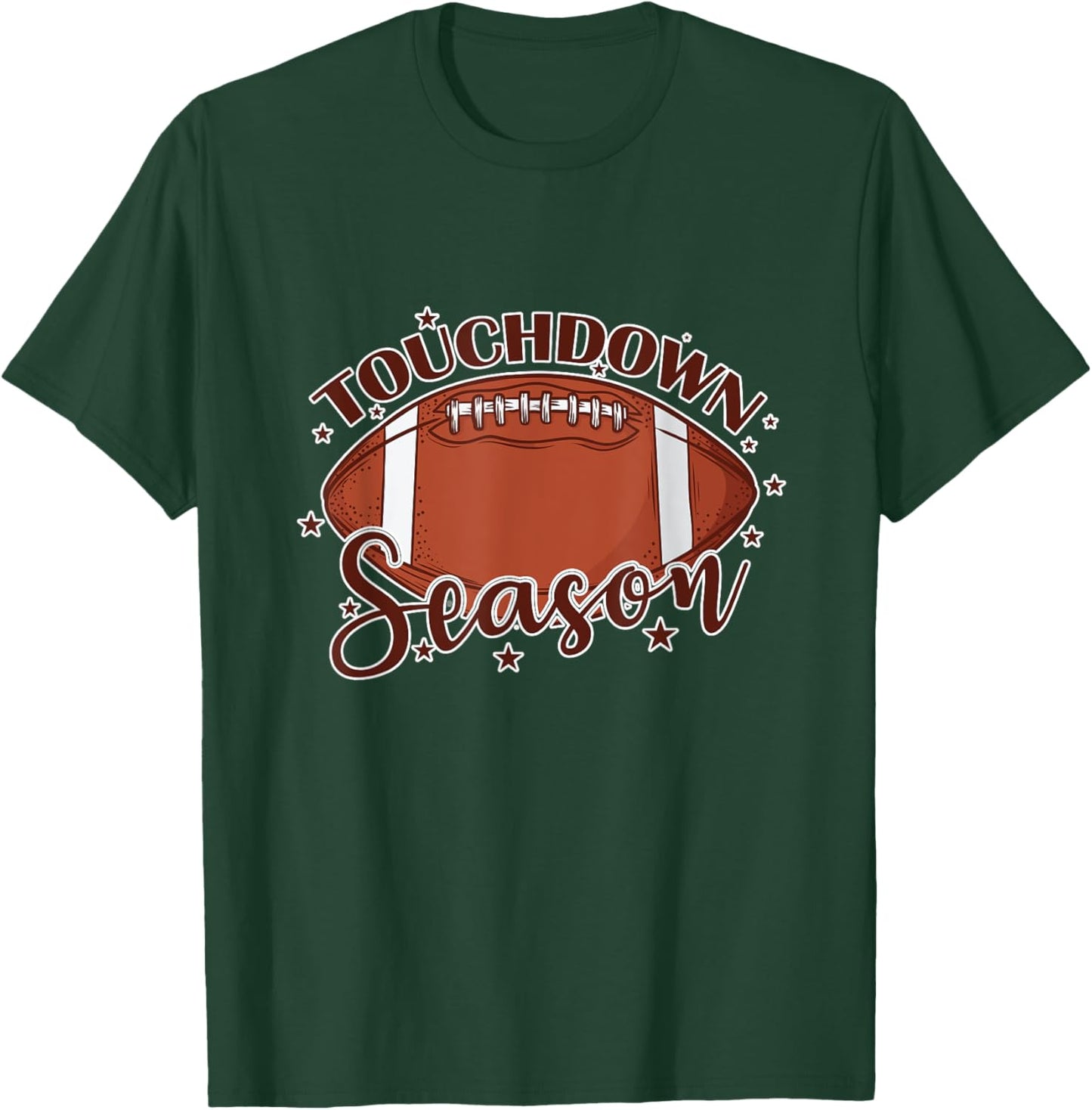 Touchdown Season USA T-Shirt - T-Shirt | Forest