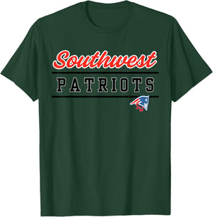 Southwest Magnet High School Patriots Lined Up T-Shirt - T-Shirt | Forest