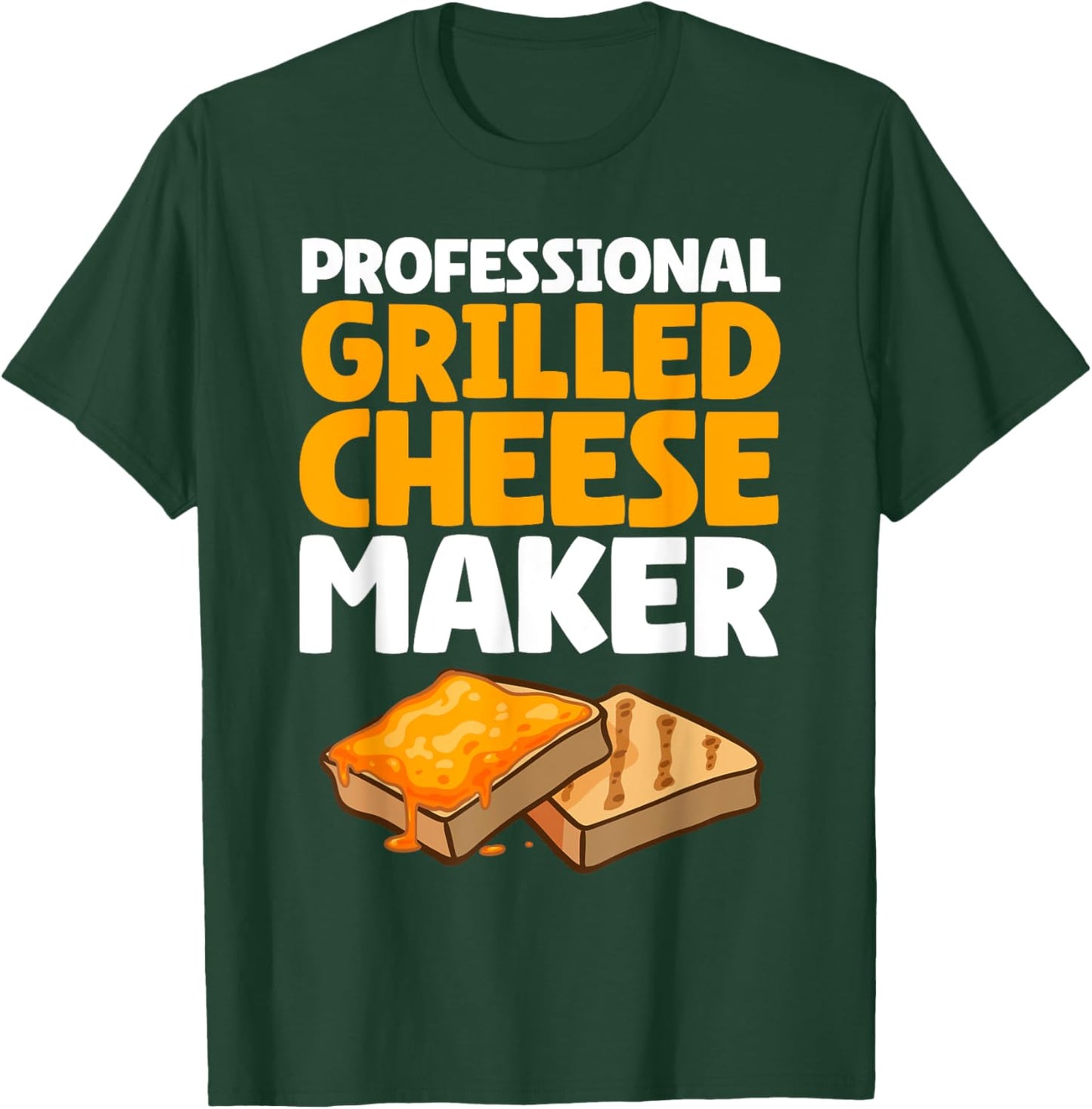 Funny Grilled Cheese Maker Art Women Grilled Cheese T-Shirt - T-Shirt | Forest