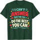 I Can't Answer that for You Do The Best You Can Testing Day T-Shirt - T-Shirt | Forest