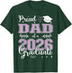 Proud Dad of a Class of 2026 Graduate for Graduation T-Shirt - T-Shirt | Forest