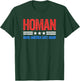 Vintage Style USA Make America Safe Again Tom Homan Funny US Patriotic Party T-Shirt - T-Shirt | Forest