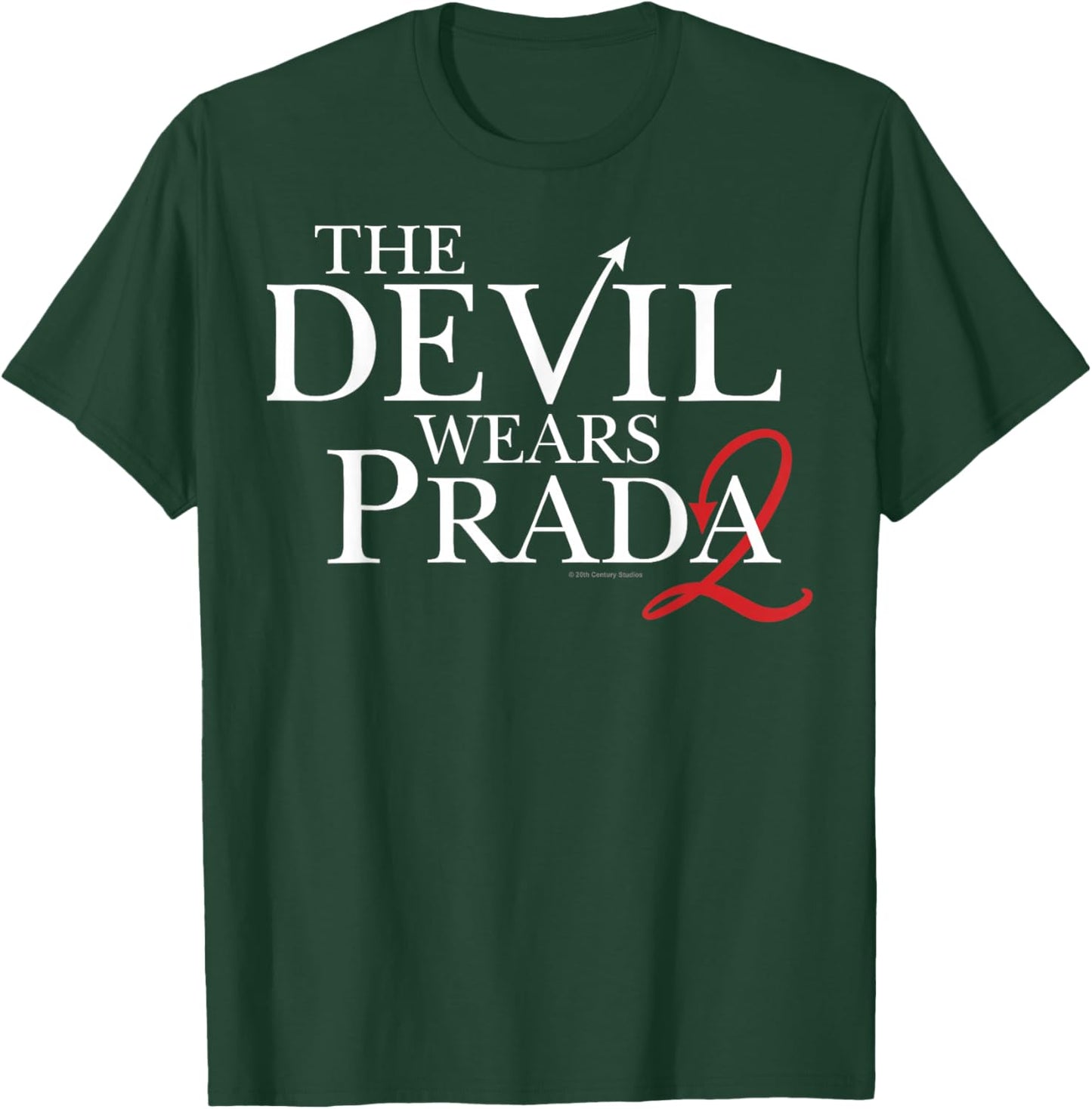 The Devil Wears Prada 2 Official Logo 2 As Red Devil's Tail T-Shirt - T-Shirt | Forest