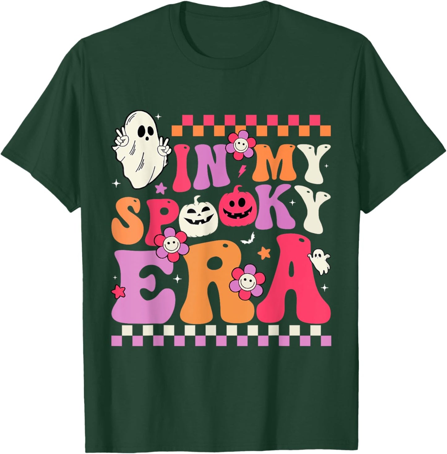 In My Spooky Era Women Men Kids Halloween Pumpkin Funny T-Shirt - T-Shirt | Forest