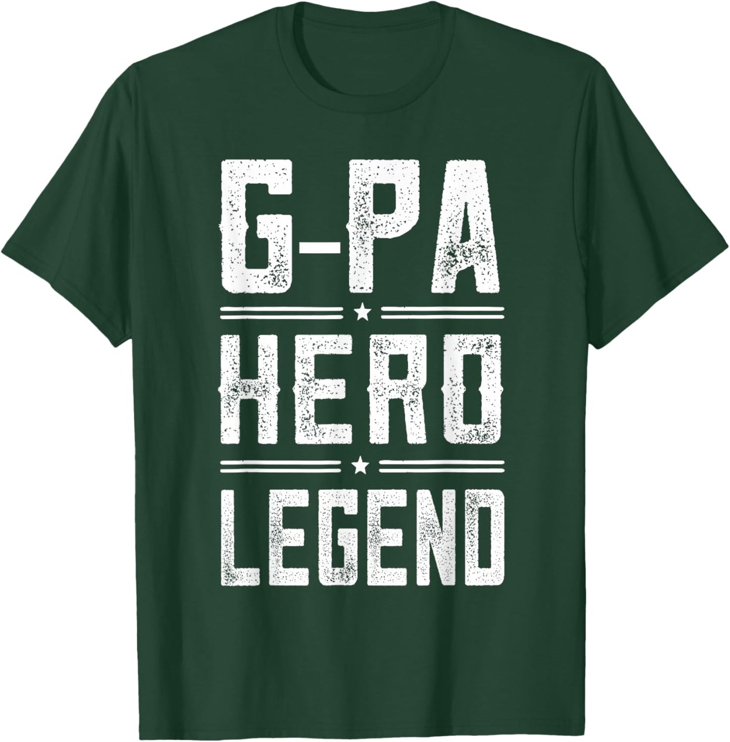 G-Pa Hero Legend - Vintage Distressed G-Pa T-Shirt - T-Shirt | Forest