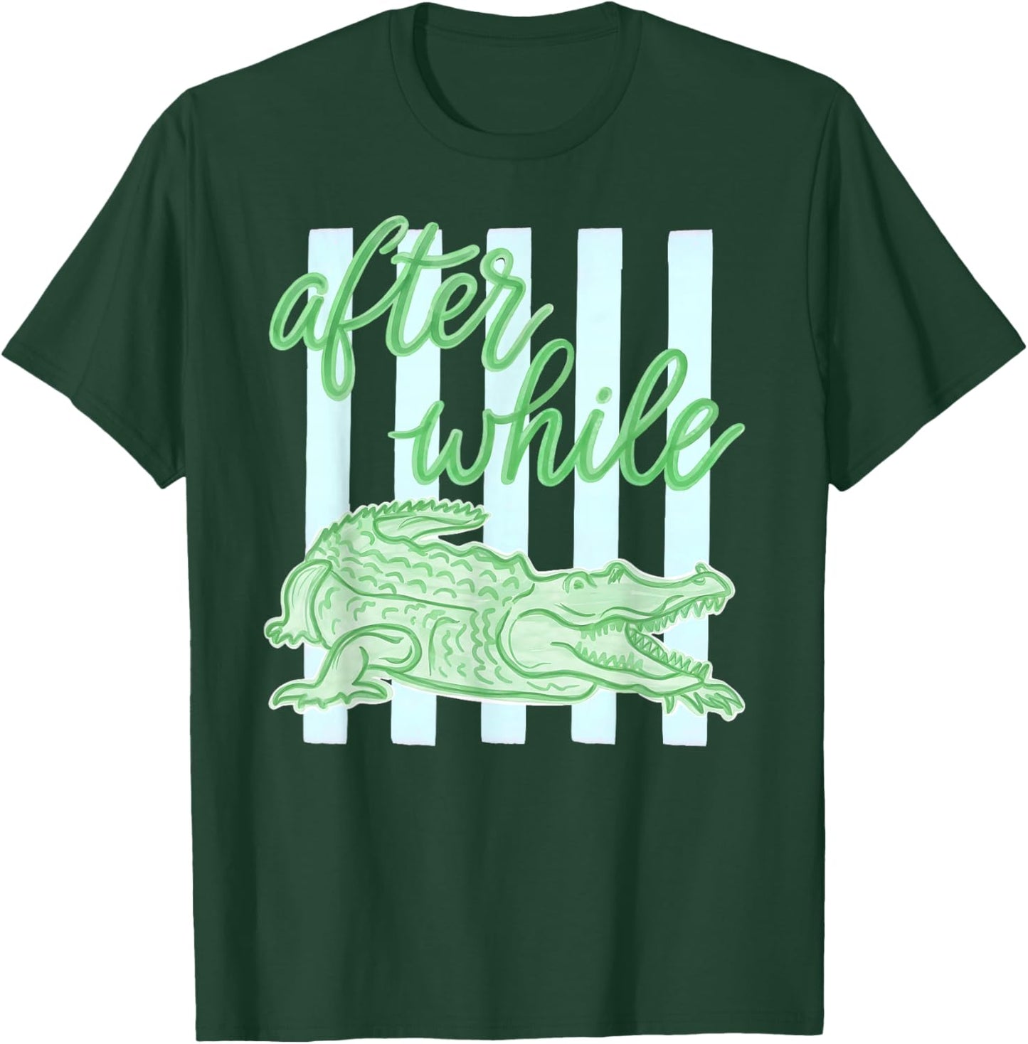 Later After While Alligator Funny Meme Beach Summer Vacation T-Shirt - T-Shirt | Forest