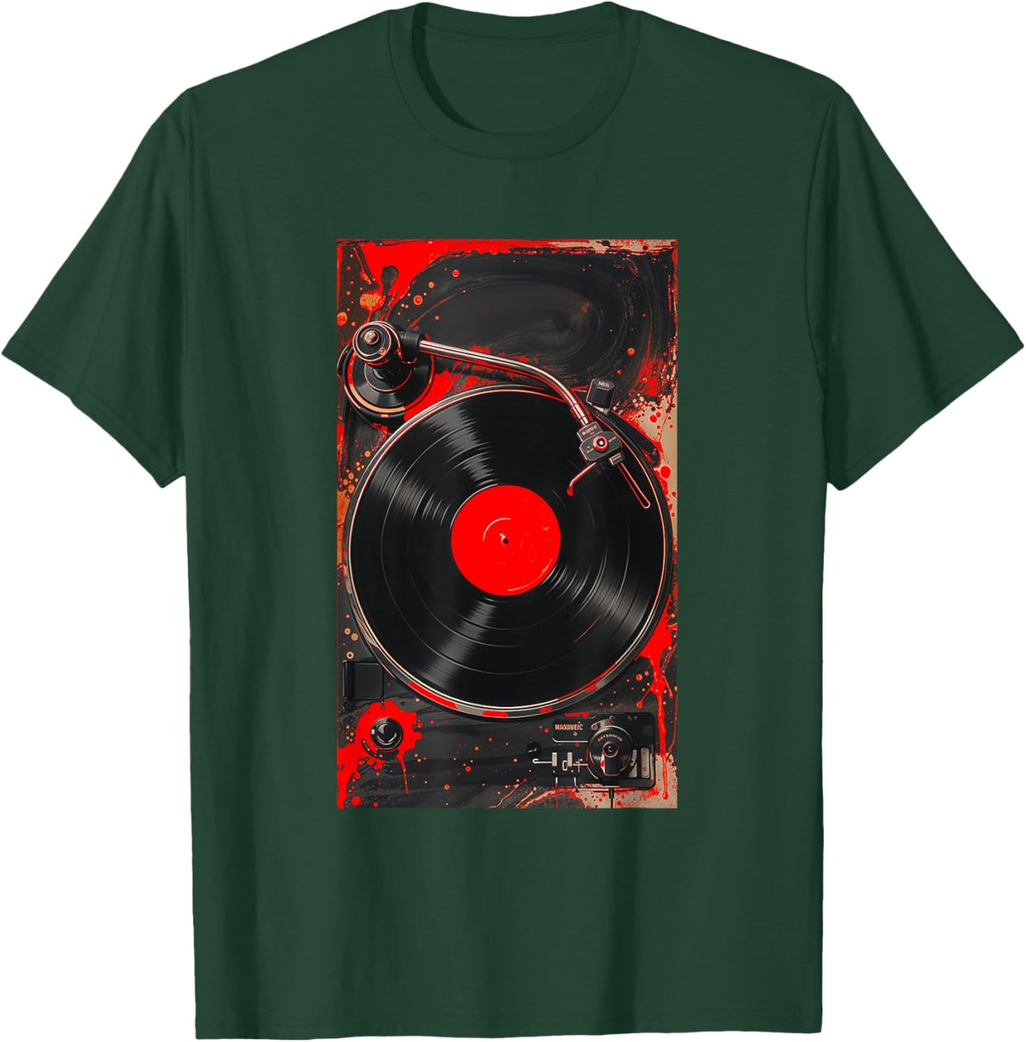 Red For The Record Red Graphic T-Shirt - T-Shirt | Forest