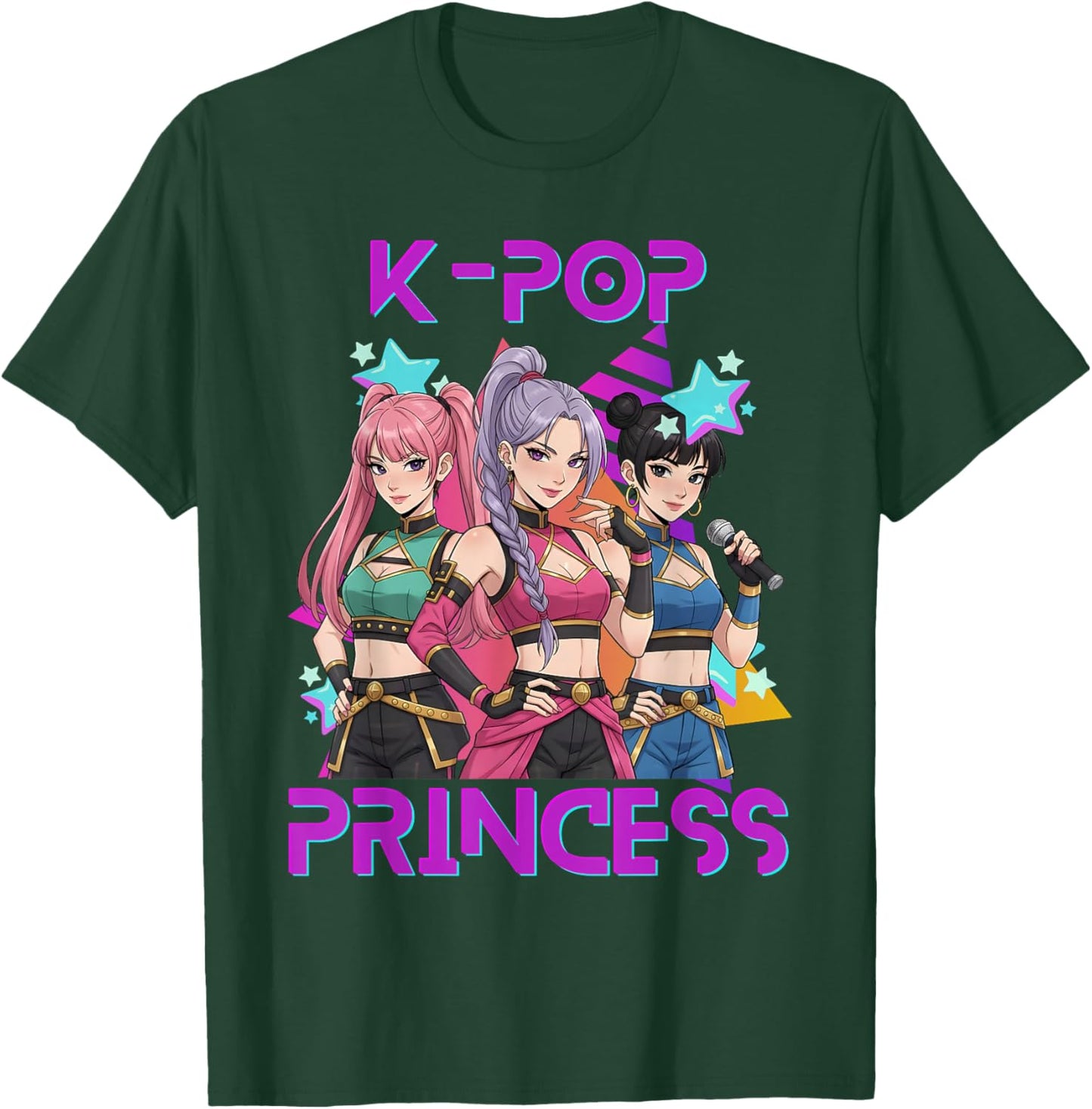 K-Pop K-Pop 7th Birthday Girl 7 Years T-Shirt - T-Shirt | Forest