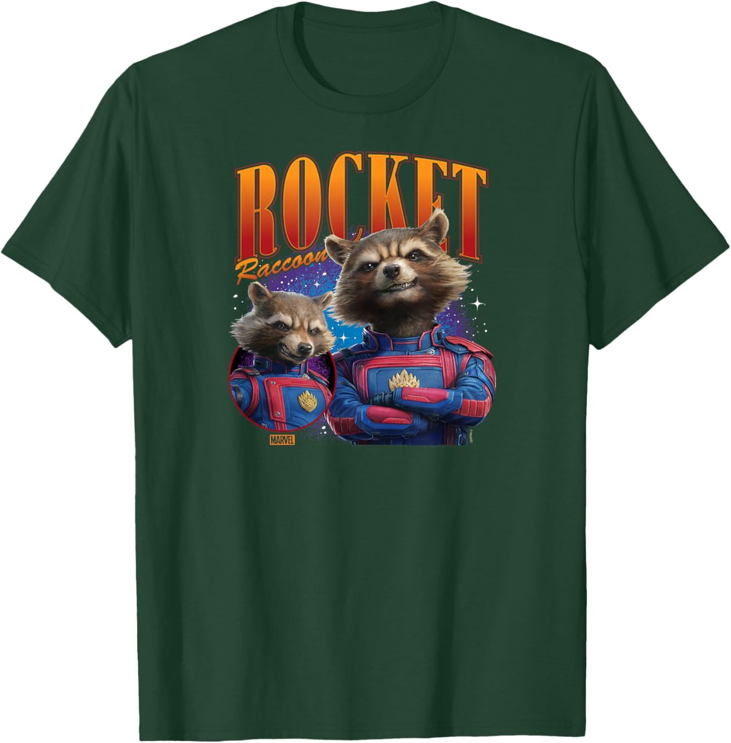Guardians of The Galaxy - Rocket Racoon Bootleg T-Shirt - T-Shirt | Forest