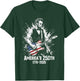 Abraham Lincoln Playing Guitar 250th Anniversary USA America T-Shirt - T-Shirt | Forest