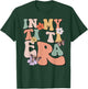 Retro Groovy In My Ti Ti Era Butterfly Mother's Day T-Shirt - T-Shirt | Forest