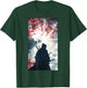 Samurai Silhouette Warrior Ninja Katana T-Shirt - T-Shirt | Forest