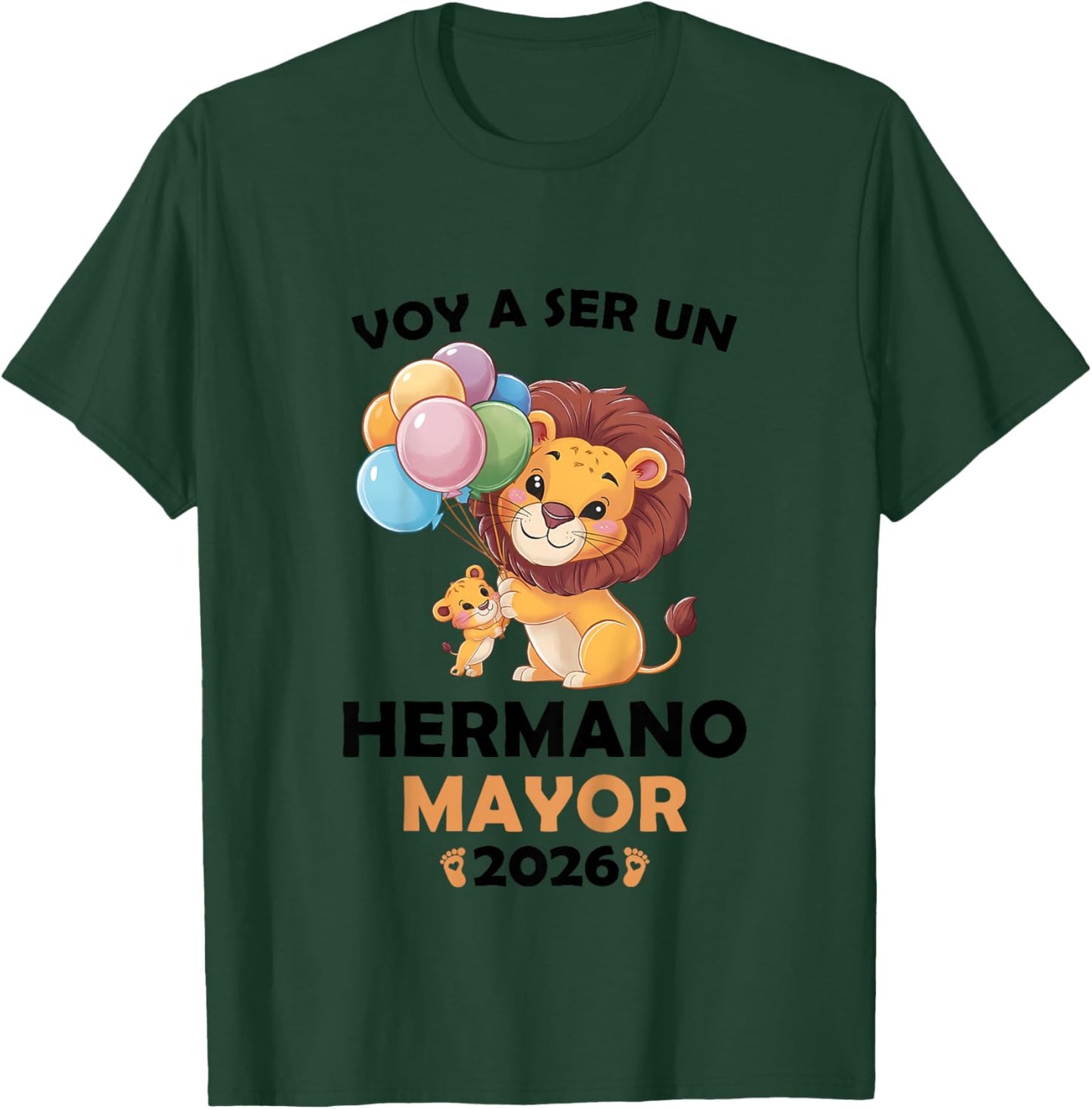 Kids Voy A Ser Hermano Mayor 2026 Big Brother 2026 in Spanish T-Shirt - T-Shirt | Forest