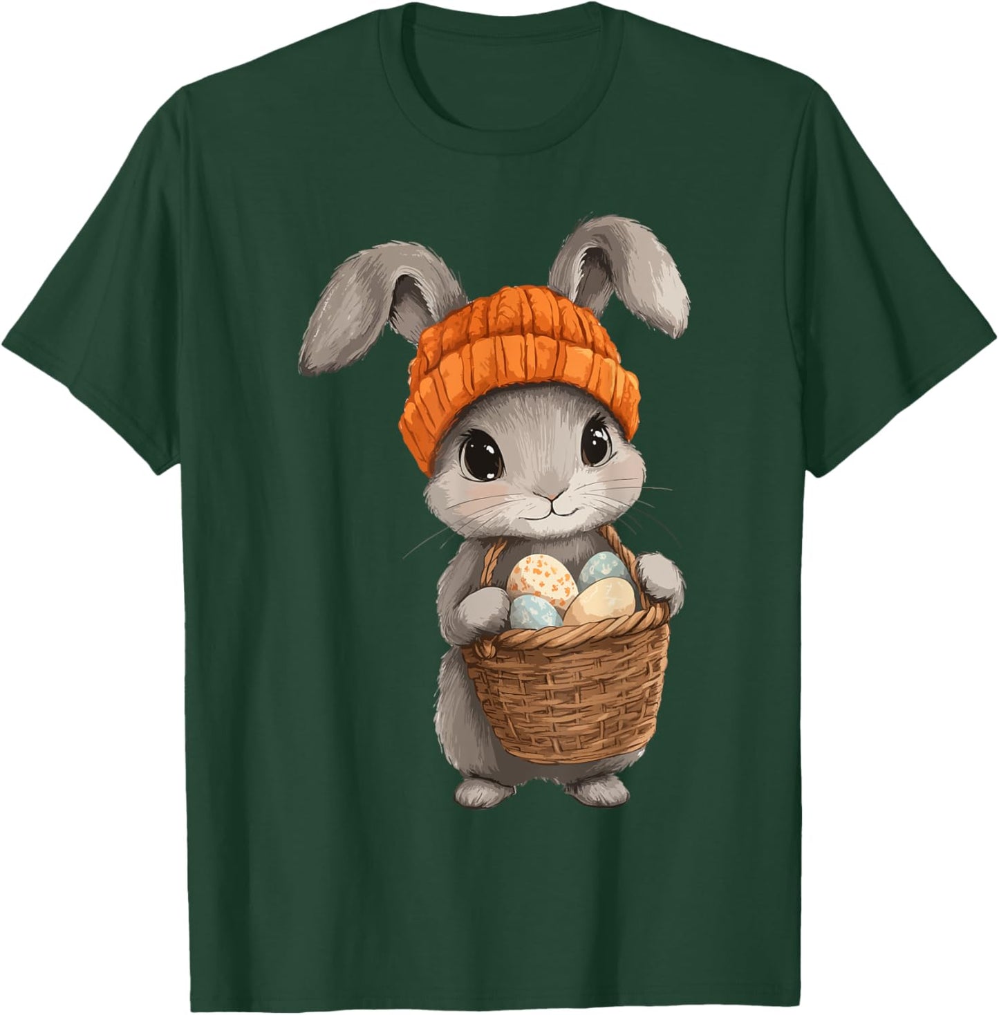 Easter Rabbit Costume Kids Girls Boys Decor Easter Bunny T-Shirt - T-Shirt | Forest