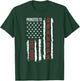 American Flag Promoted to Grandpa, First Time Grandpa 2025 T-Shirt - T-Shirt | Forest