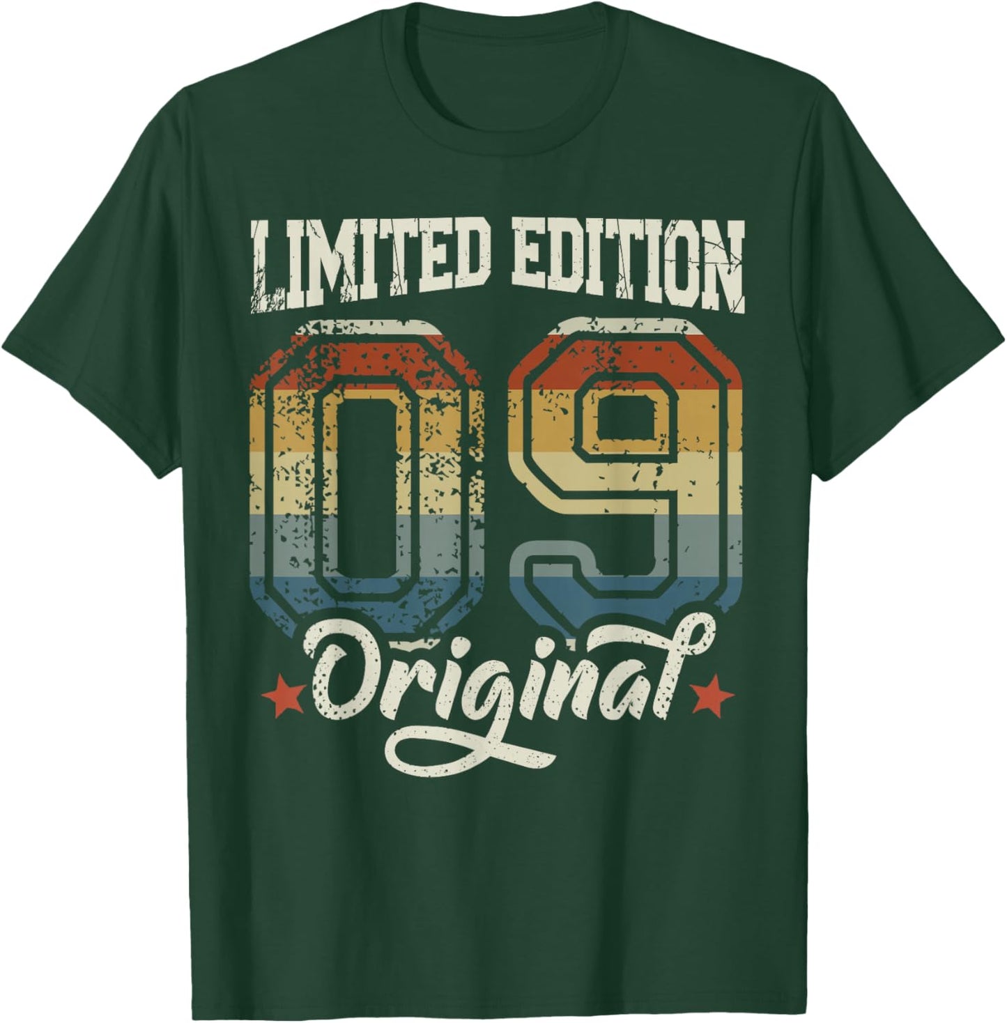 17th Birthday Boy Girl 17 Years 2009 Gift Funny T-Shirt - T-Shirt | Forest