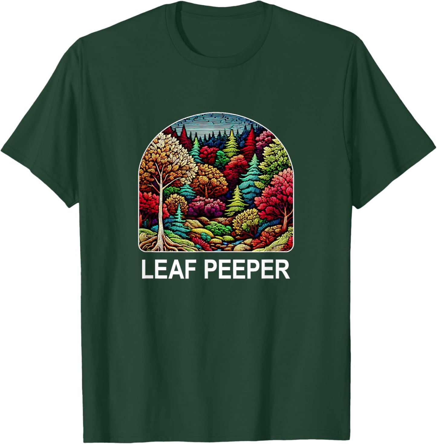 Leaf Peeper T-Shirt - T-Shirt | Forest