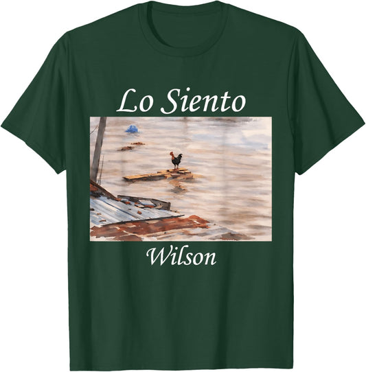 Lo Siento Wilson Rooster Chicken Meme Spanish Funny Rooster T-Shirt - T-Shirt | Forest