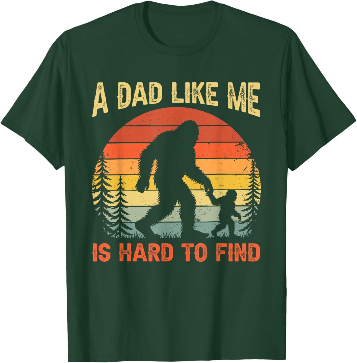 Sasquatch Papa T-Shirt - T-Shirt | Forest