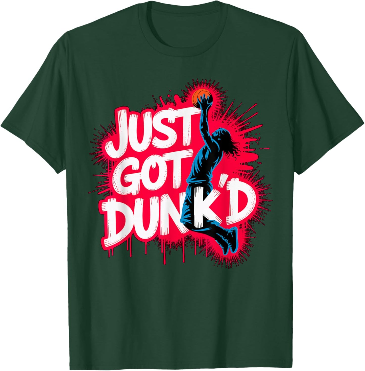 Baptized Jesus Just Got Dunked Baptism T-Shirt - T-Shirt | Forest