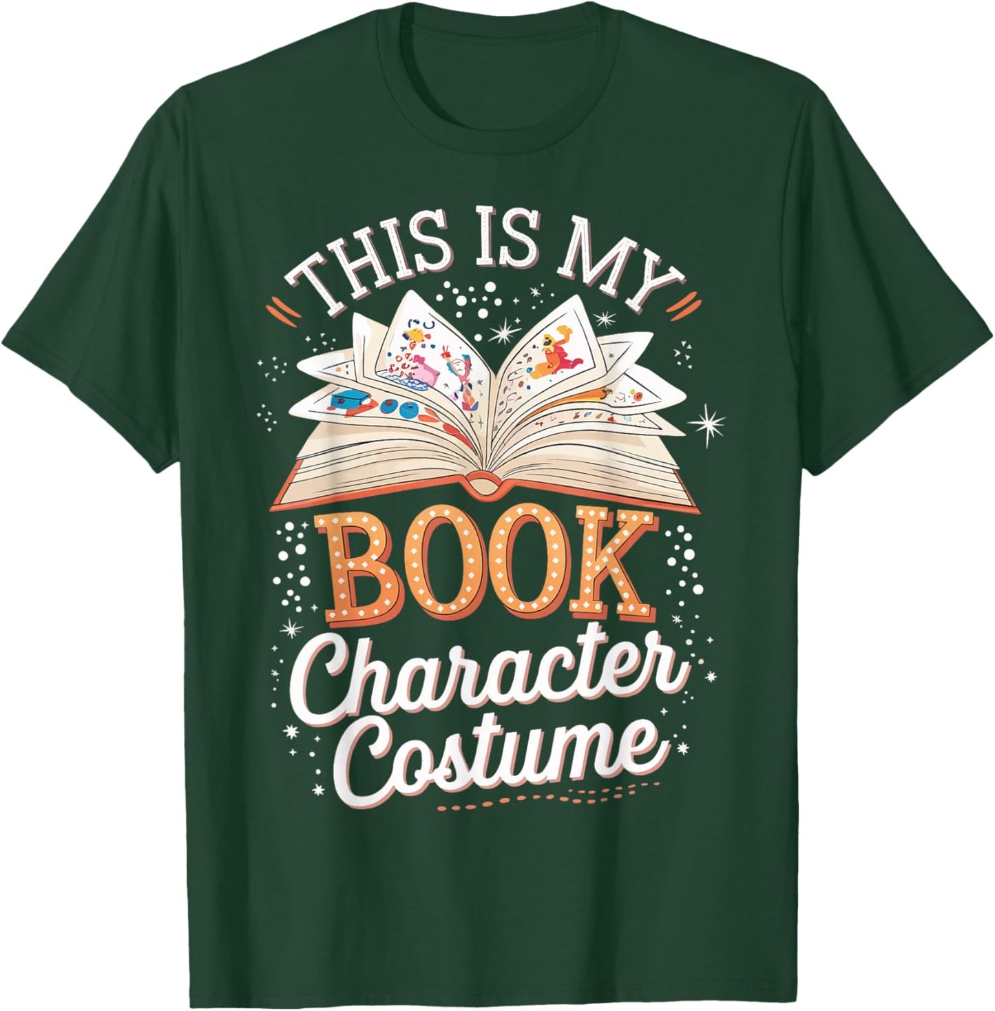 This Is My Book Character Costume T-Shirt - T-Shirt | Forest