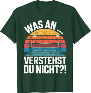 Was An Verstehst Du Nicht Volleyball Taktik T-Shirt - T-Shirt | Forest