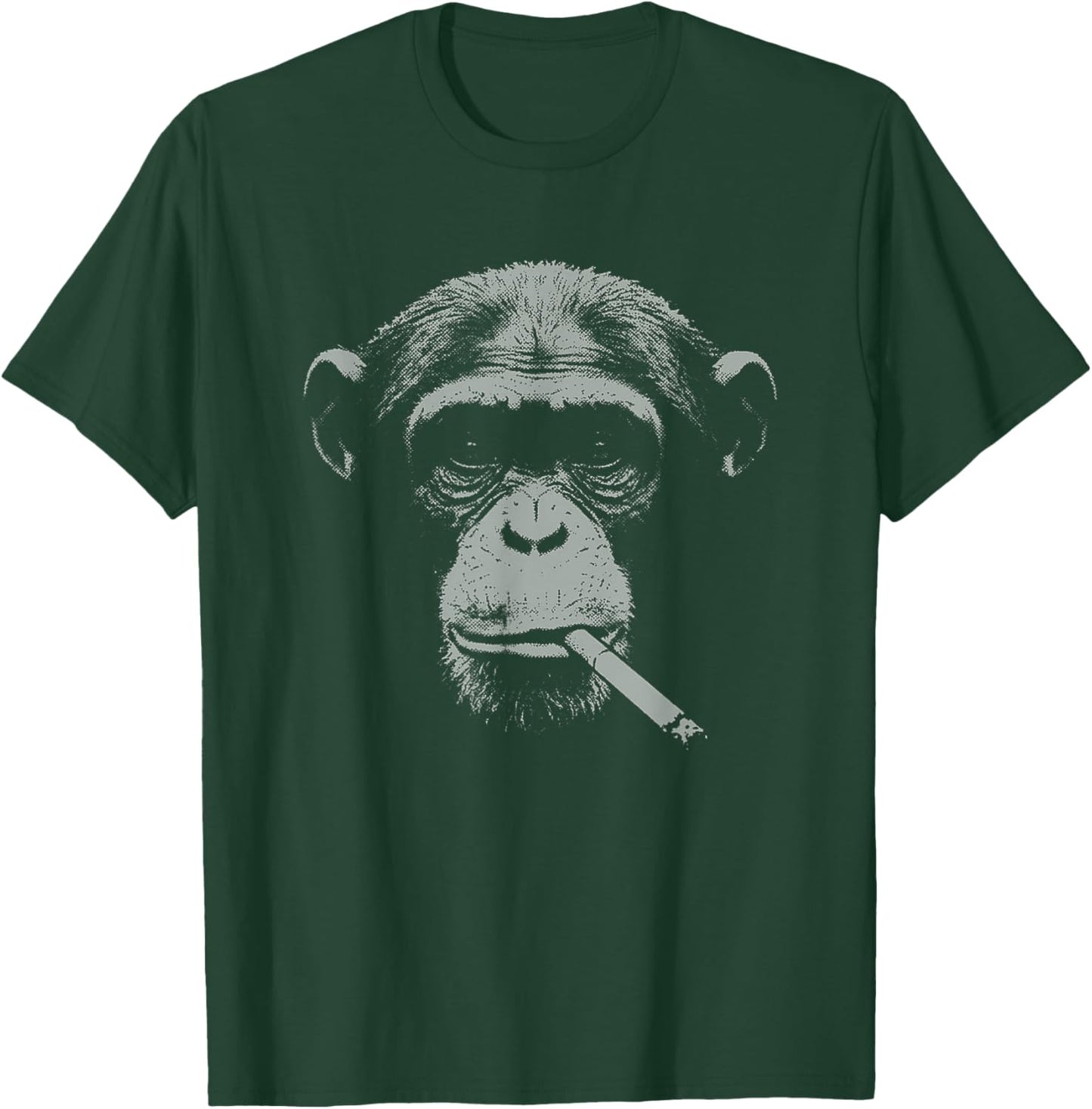Smoking Meme Monkey Women Monkey Smoking Cigarette T-Shirt - T-Shirt | Forest