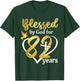 Blessed By God For 82 Years Old 82nd Birthday Party Women T-Shirt - T-Shirt | Forest