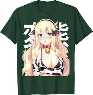 Animé Lead Hudairy Hucow Farm Hufarmers Waifu Otaku T-Shirt - T-Shirt | Forest