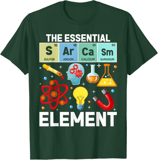 Chemical Engineer Sarcasm Element Engineering T-Shirt - T-Shirt | Forest