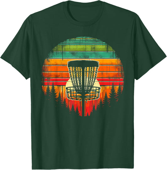 Disc Golfer Colorful Disc Golf T-Shirt - T-Shirt | Forest