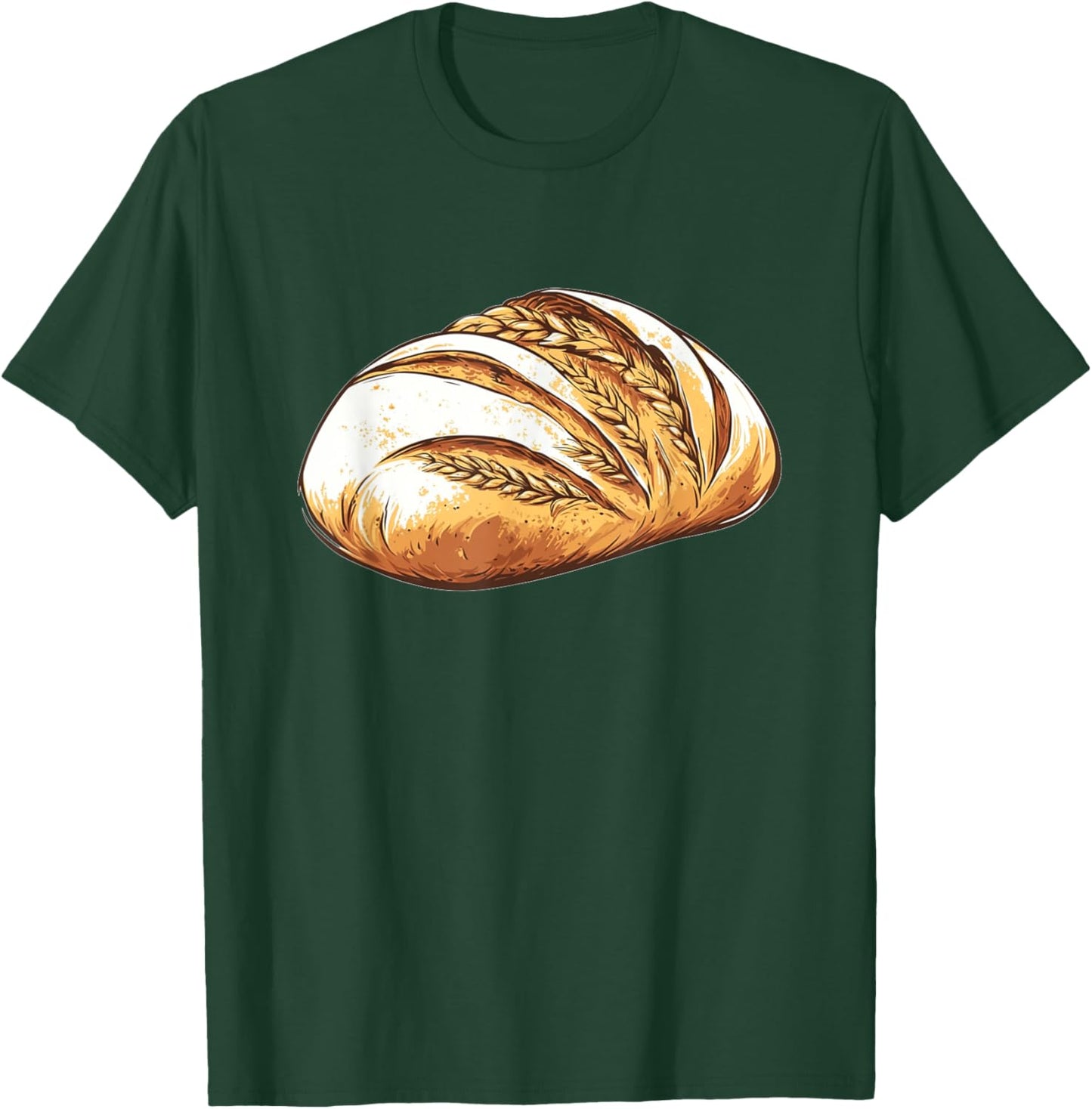 Loaf of Bread Men Women Joke Humor T-Shirt - T-Shirt | Forest