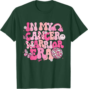 Groovy In My Cancer Warrior Era Breast Cancer Awareness T-Shirt - T-Shirt | Forest