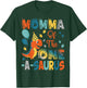 Momma Of The One-A-Saurus 2Nd Birthday Dinosaur Party T-Shirt - T-Shirt | Forest