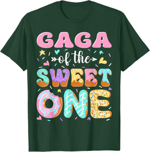 Gaga of The Sweet One First Birthday Matching Family T-Shirt - T-Shirt | Forest