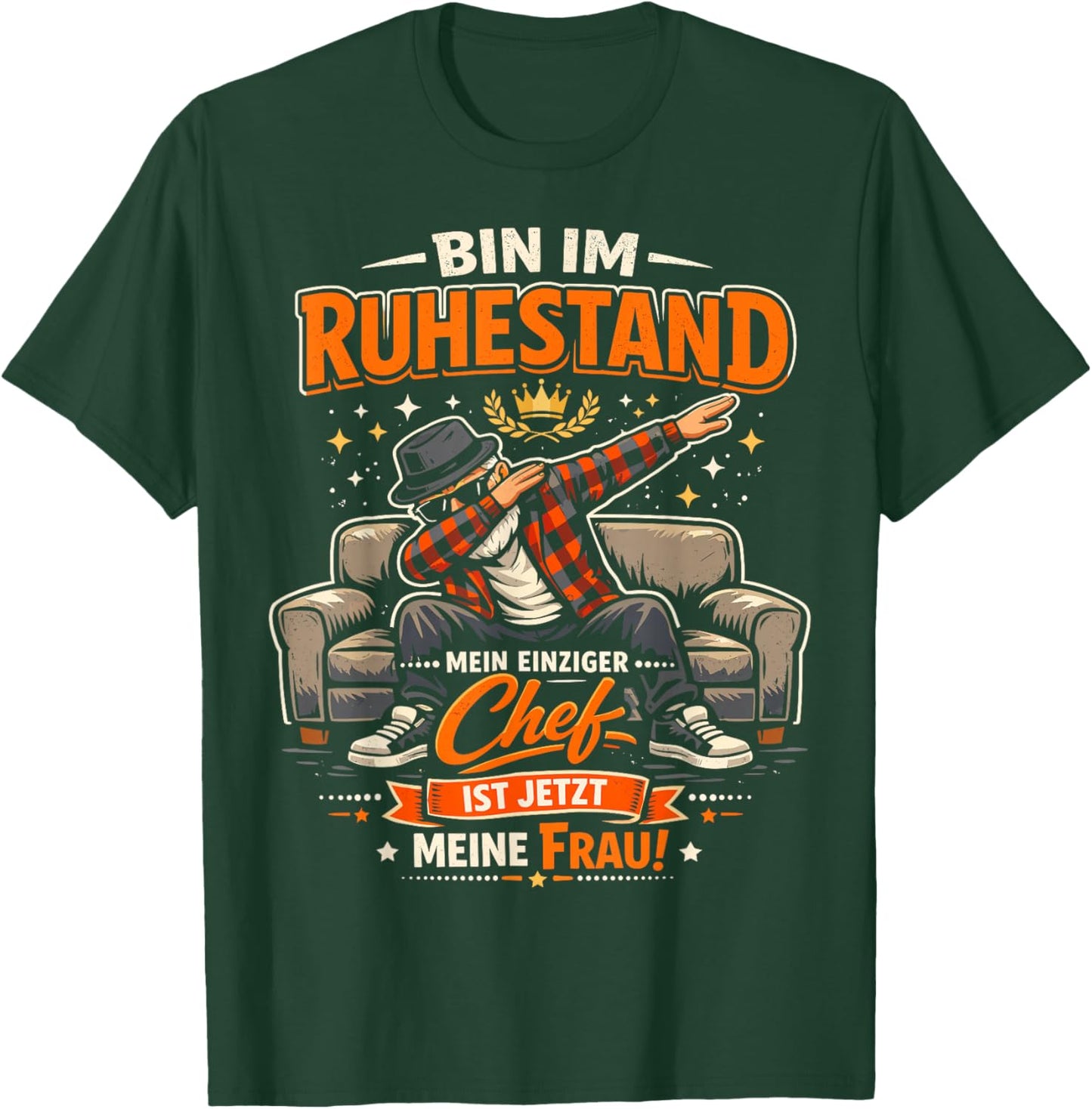 Rente 2026 Ruhestand Pension Pensionär Lustiges Rentner T-Shirt - T-Shirt | Forest