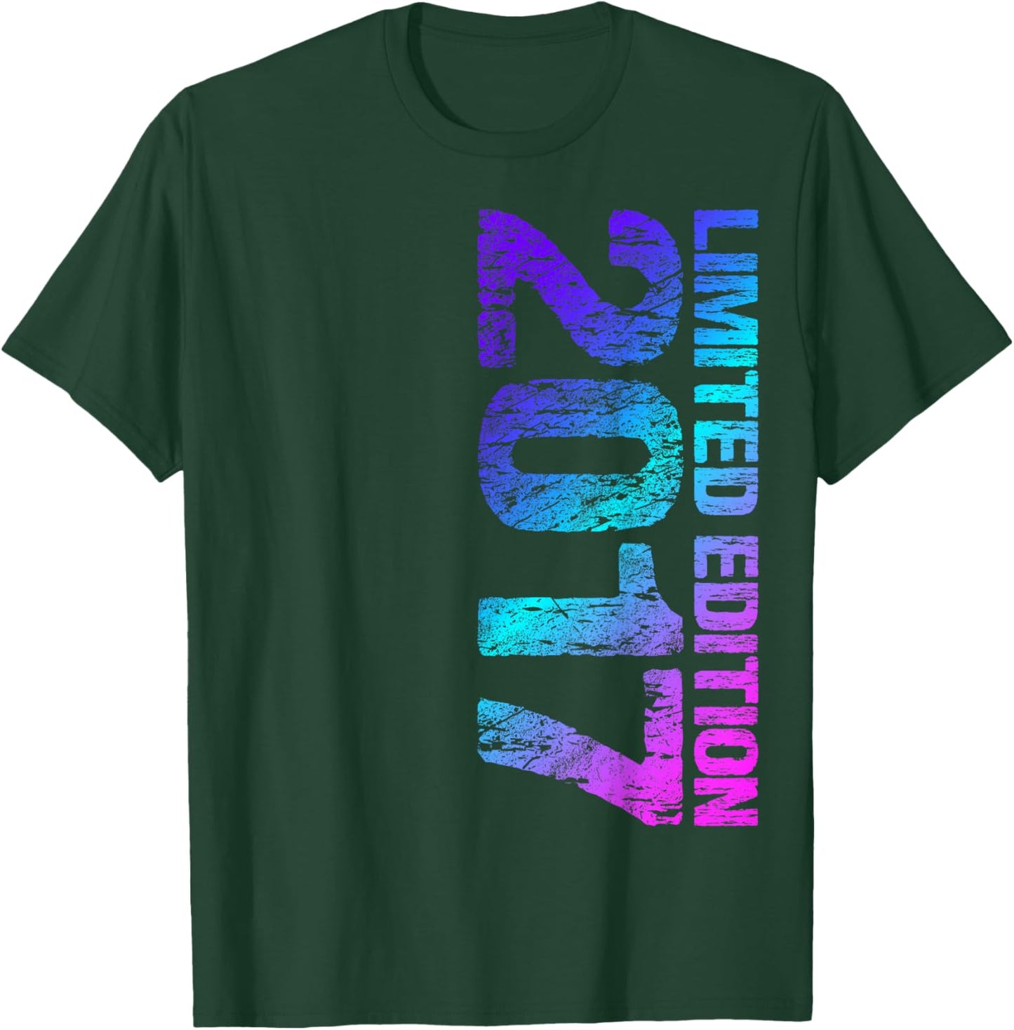 2017 Boy Girl 9th Birthday Limited Edition 9 T-Shirt - T-Shirt | Forest