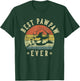 Best Pawpaw Ever - Retro Fist Bump Vintage Design Pawpaw T-Shirt - T-Shirt | Forest