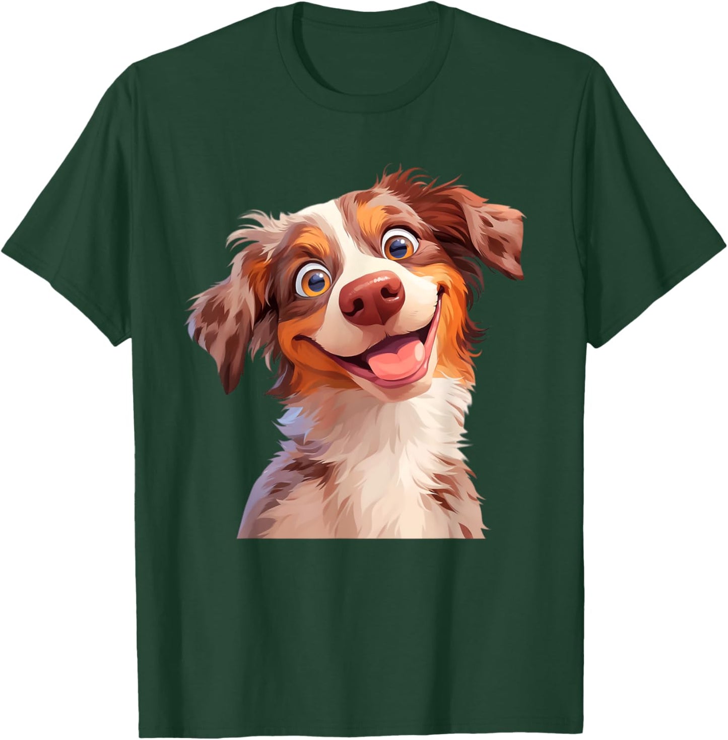 Australian Shepherd Dog Lover Aussie Owner Walker Trainer Women Kids T-Shirt - T-Shirt | Forest