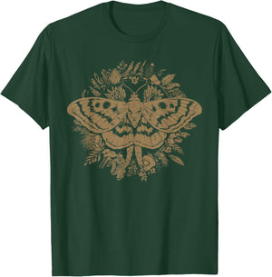 Butterfly Grunge Fairycore Therian Cute Moth Aesthetic T-Shirt - T-Shirt | Forest