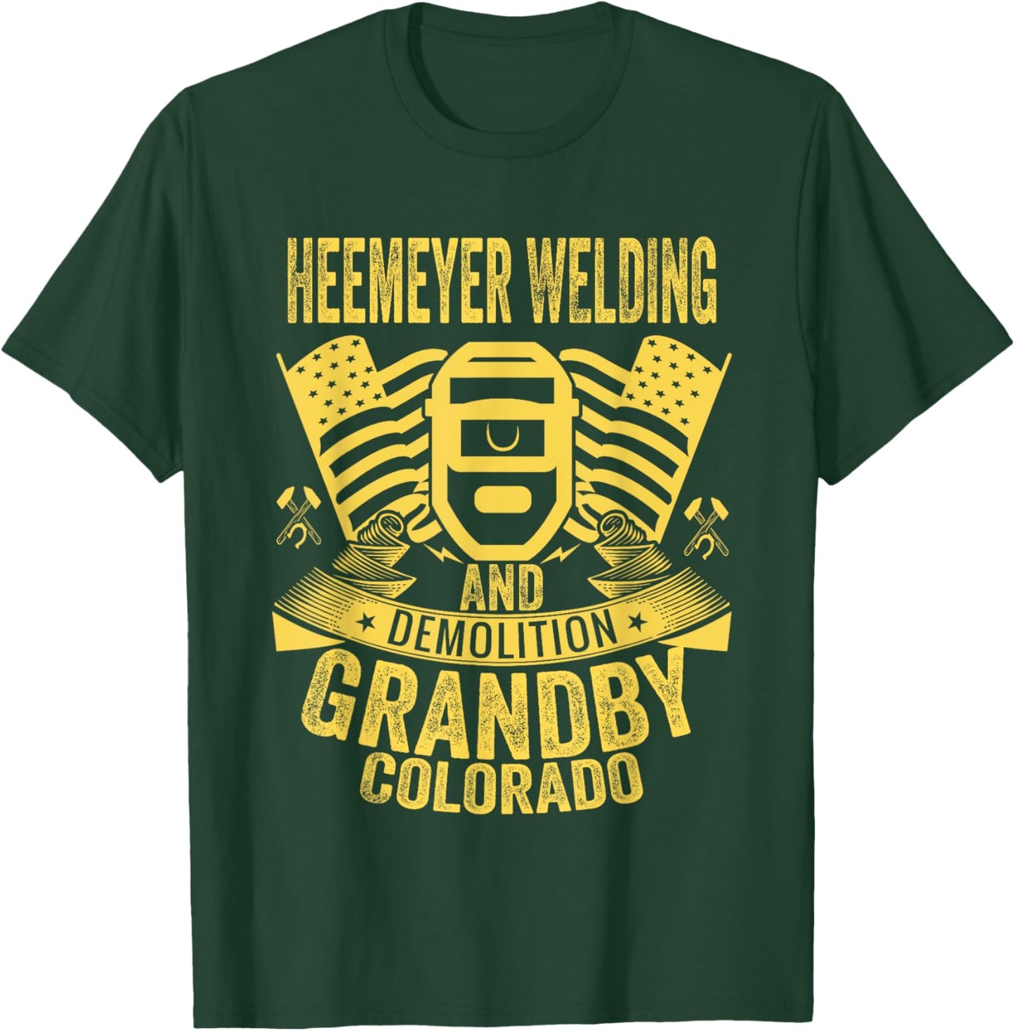 Heemeyer Welding and Demolition Grandby Colorado heemeyer T-Shirt - T-Shirt | Forest