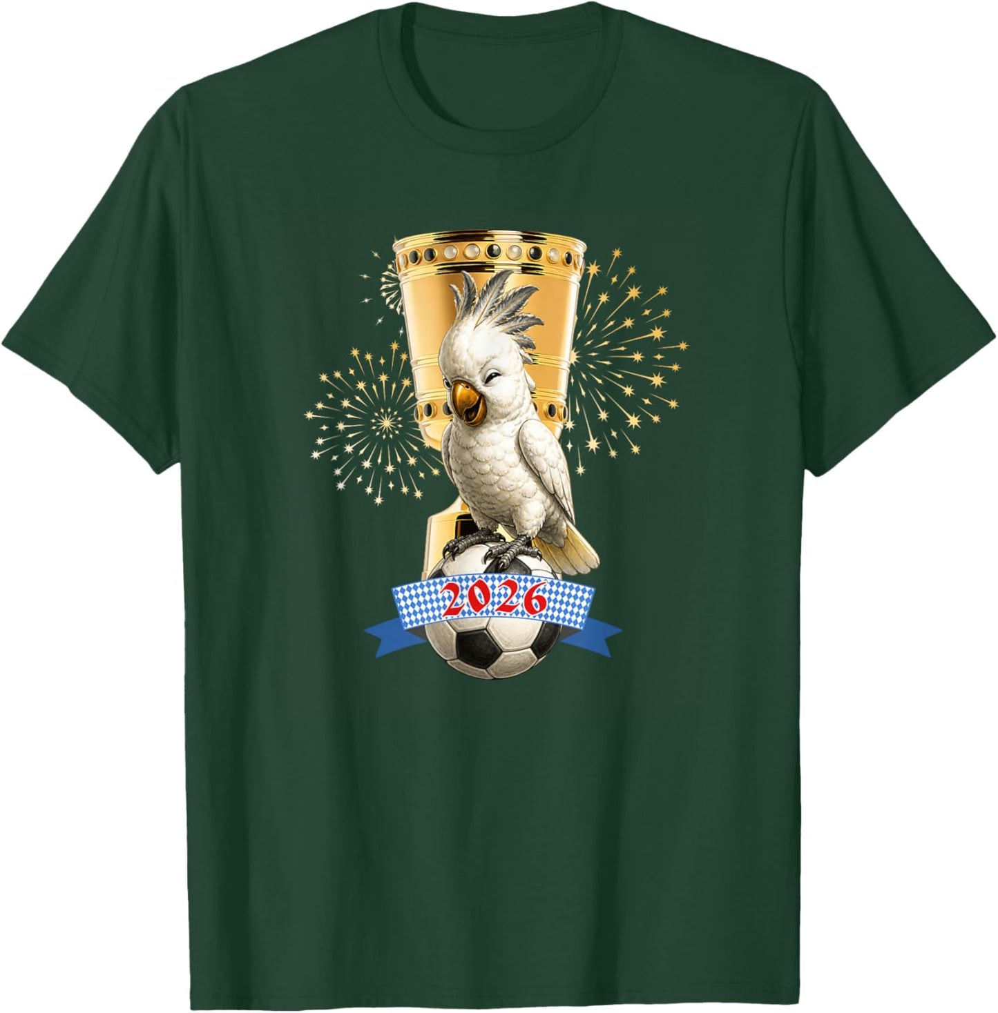 Kakadu für Fans von süßen Maskottchen T-Shirt - T-Shirt | Forest