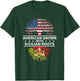 American Grown With Sicilian Roots Sicily T-Shirt - T-Shirt | Forest