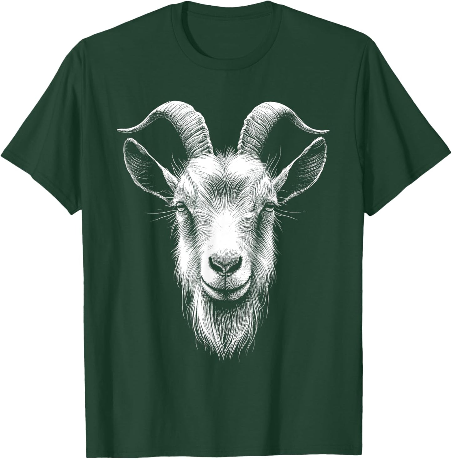 Goat Lover Art Design T-Shirt - T-Shirt | Forest