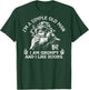 (ON Back) I'm A Simple Old Man I Am Grumpy and I Like Boobs T-Shirt - T-Shirt | Forest
