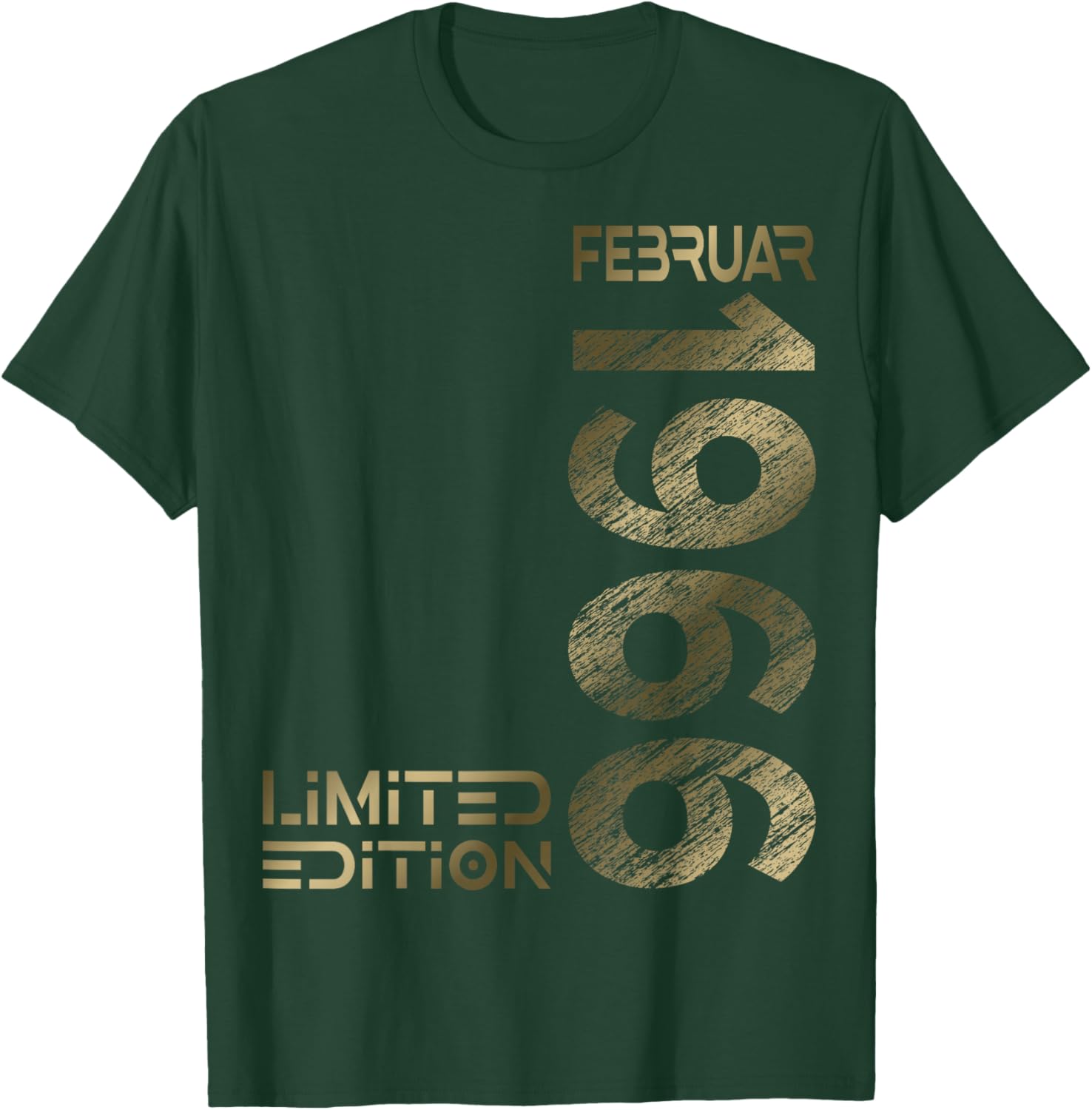 February 1966 Man Woman 60th Birthday Limited Edition T-Shirt - T-Shirt | Forest