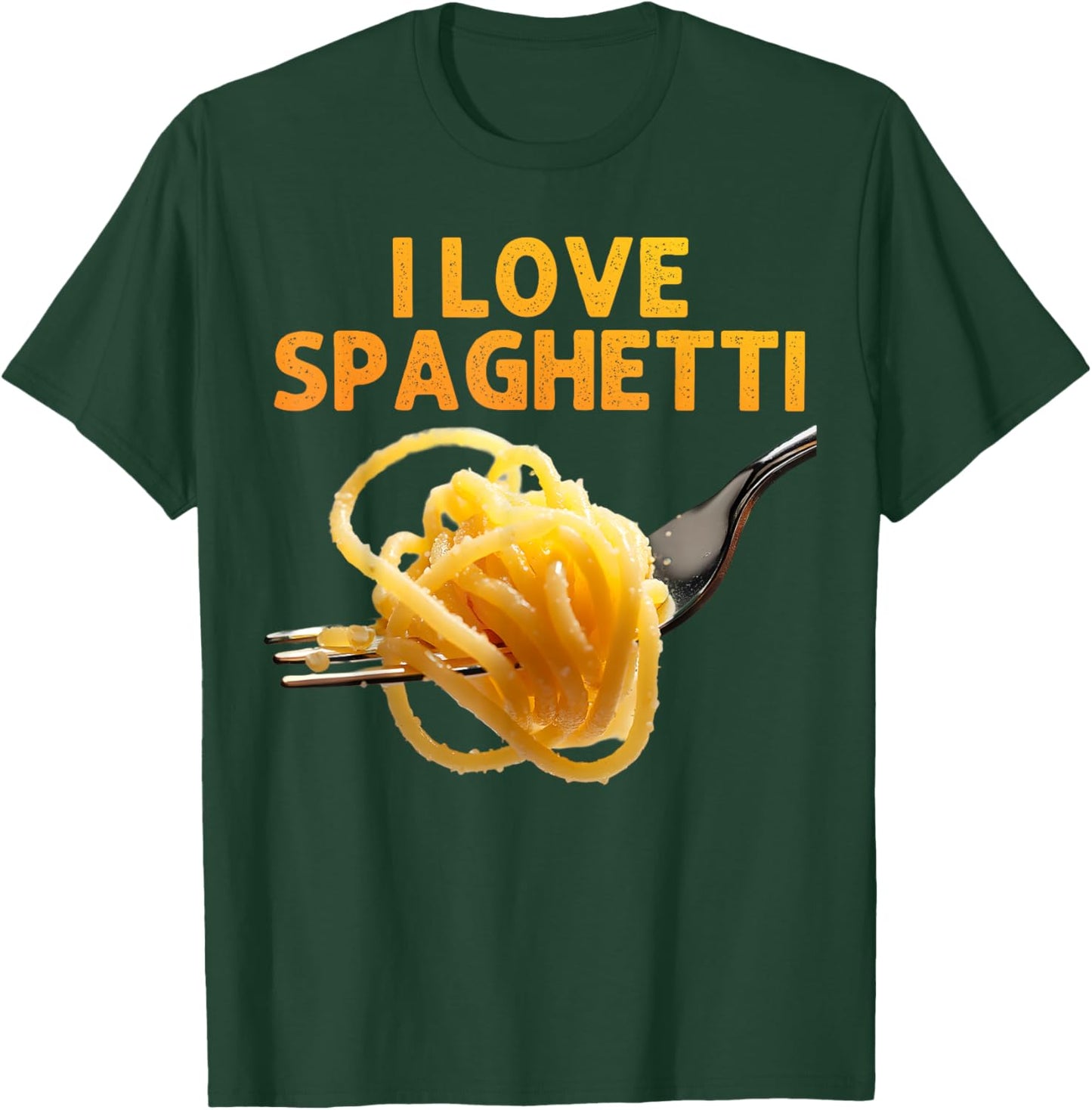 Spaghetti Art Women Meatballs Pasta Lover Spaghetti T-Shirt - T-Shirt | Forest