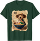 Men Woman Kawaii Eating Ramen Japanese Airedale Terrier T-Shirt - T-Shirt | Forest