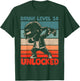 Bruh Level 10 Unlocked 10 Year Old 10th Birthday Dabbing Boy T-Shirt - T-Shirt | Forest